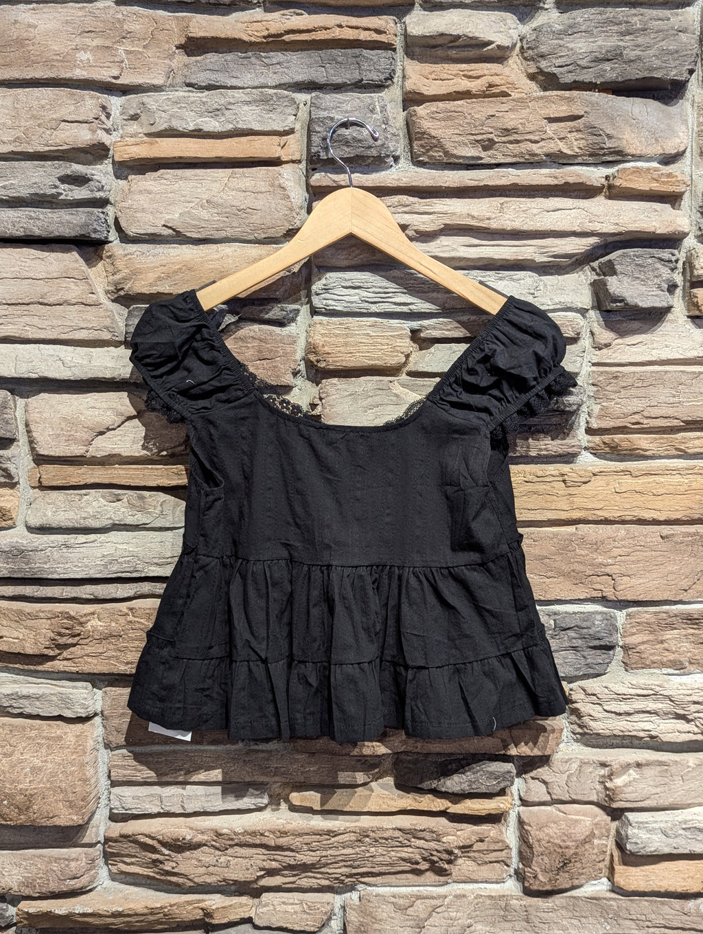 Milk and Honey Button Front Babydoll Blouse