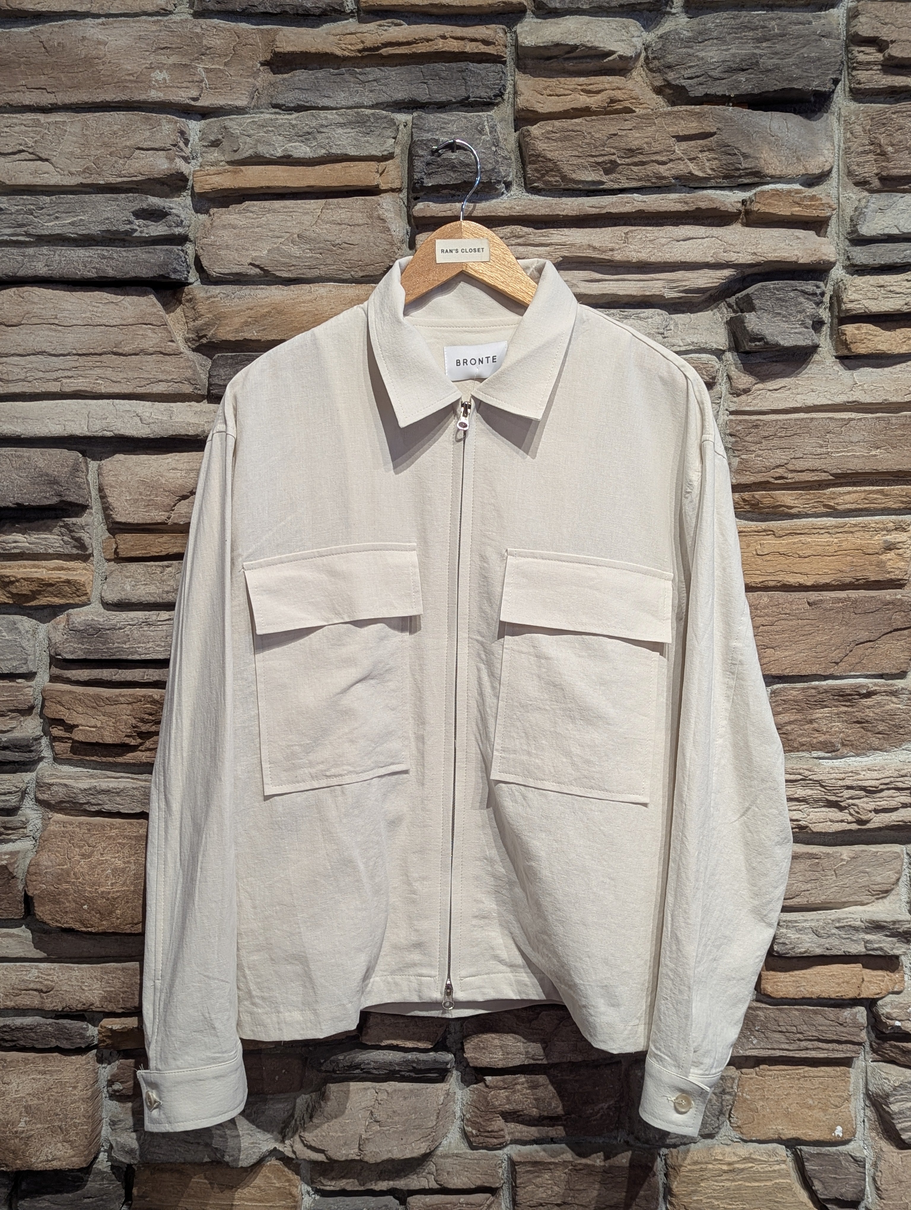 Harbourfront Linen Utility Jacket