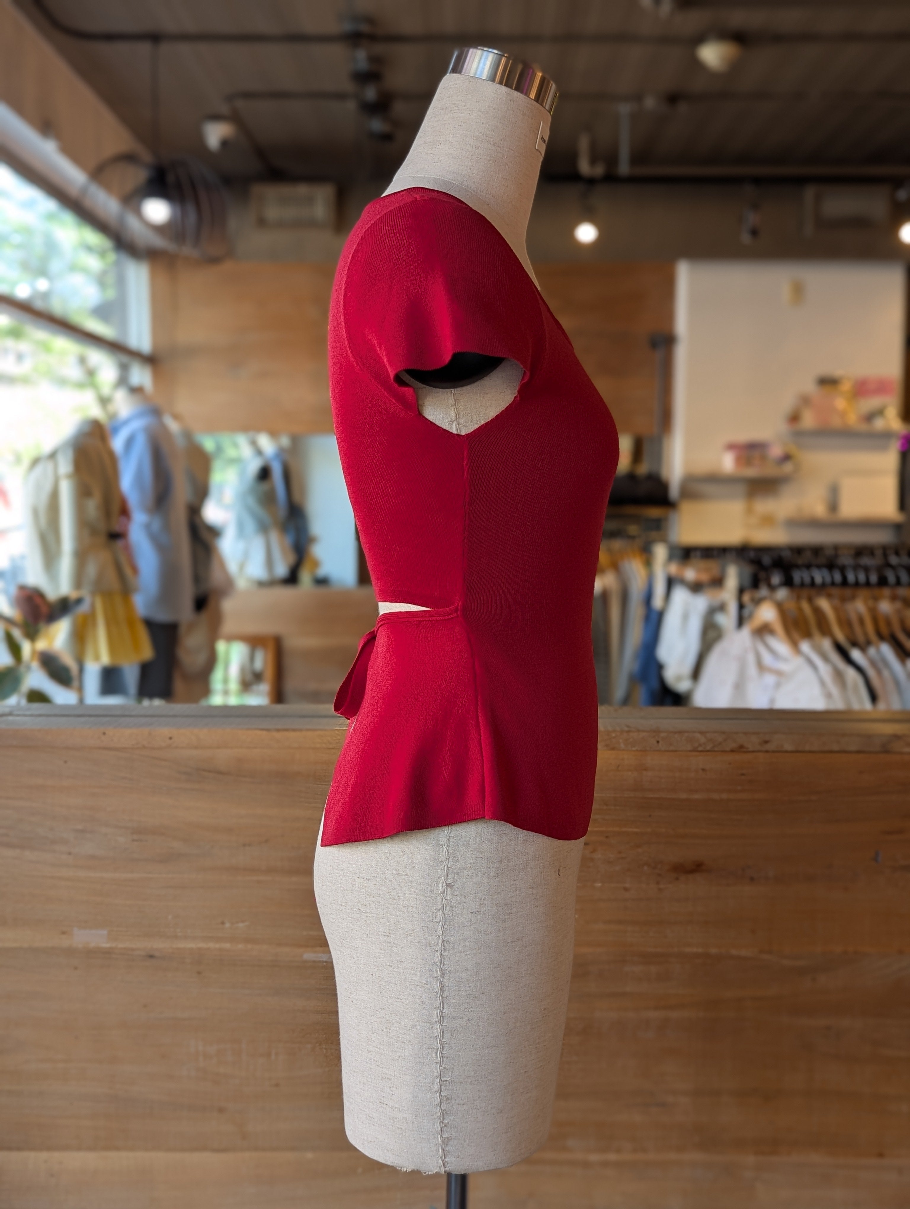 Secret Kiss Back-Tie Top