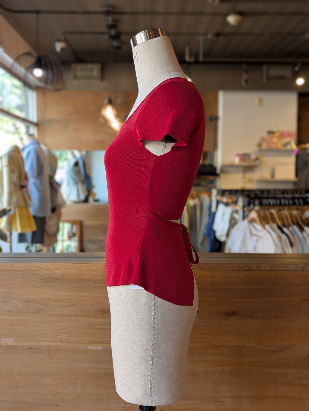 Secret Kiss Back-Tie Top