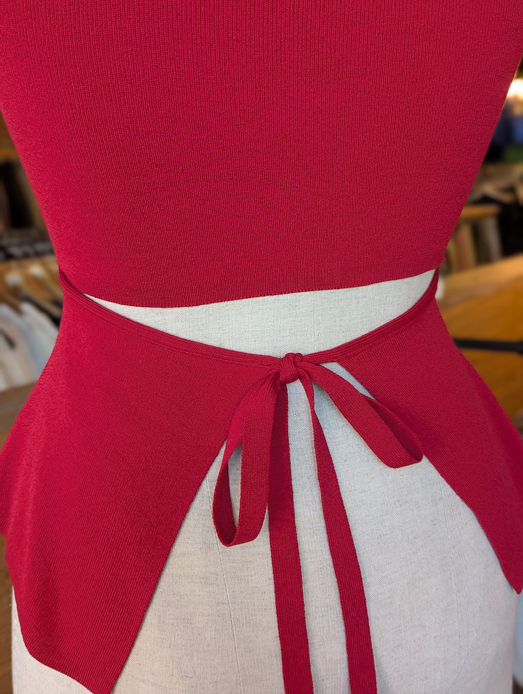 Secret Kiss Back-Tie Top