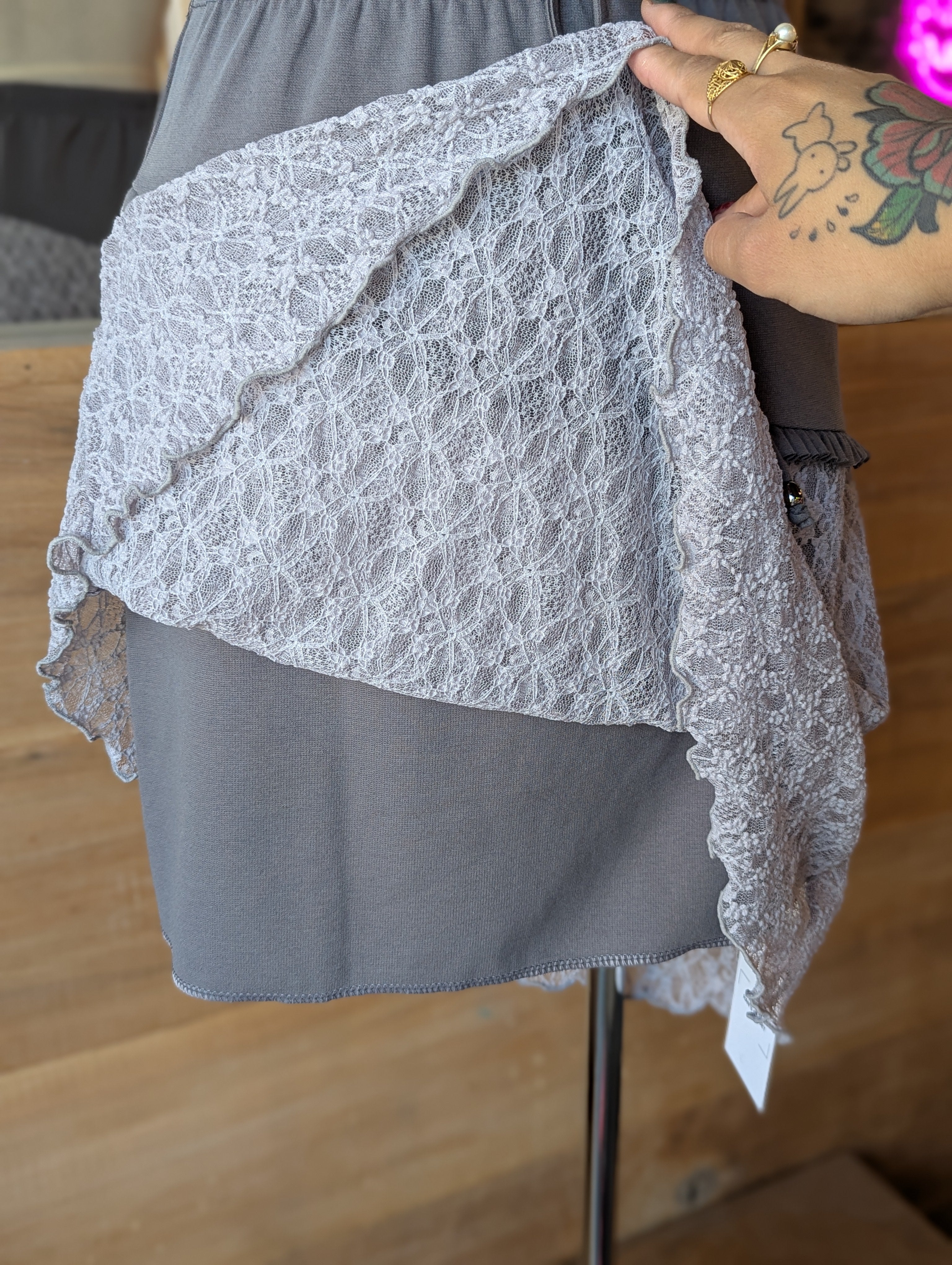 Lace Drift Skirt
