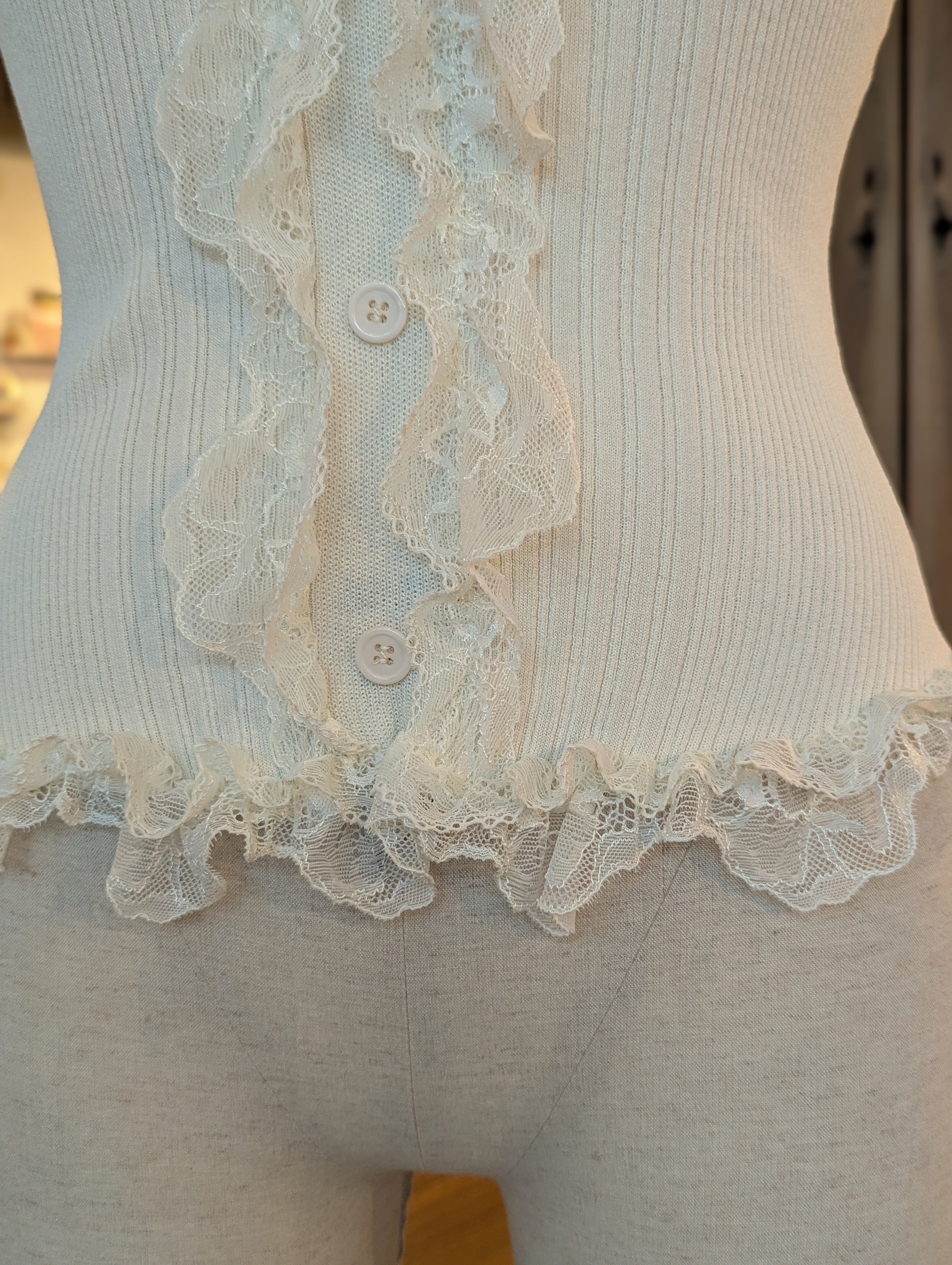 Petal Trim Tank Top
