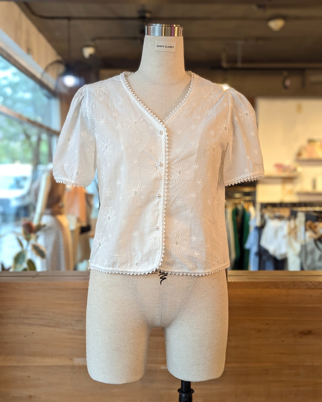 Dahlia Pearl Top