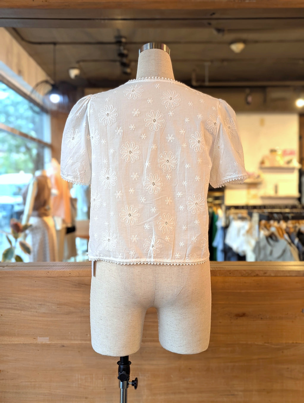Dahlia Pearl Top