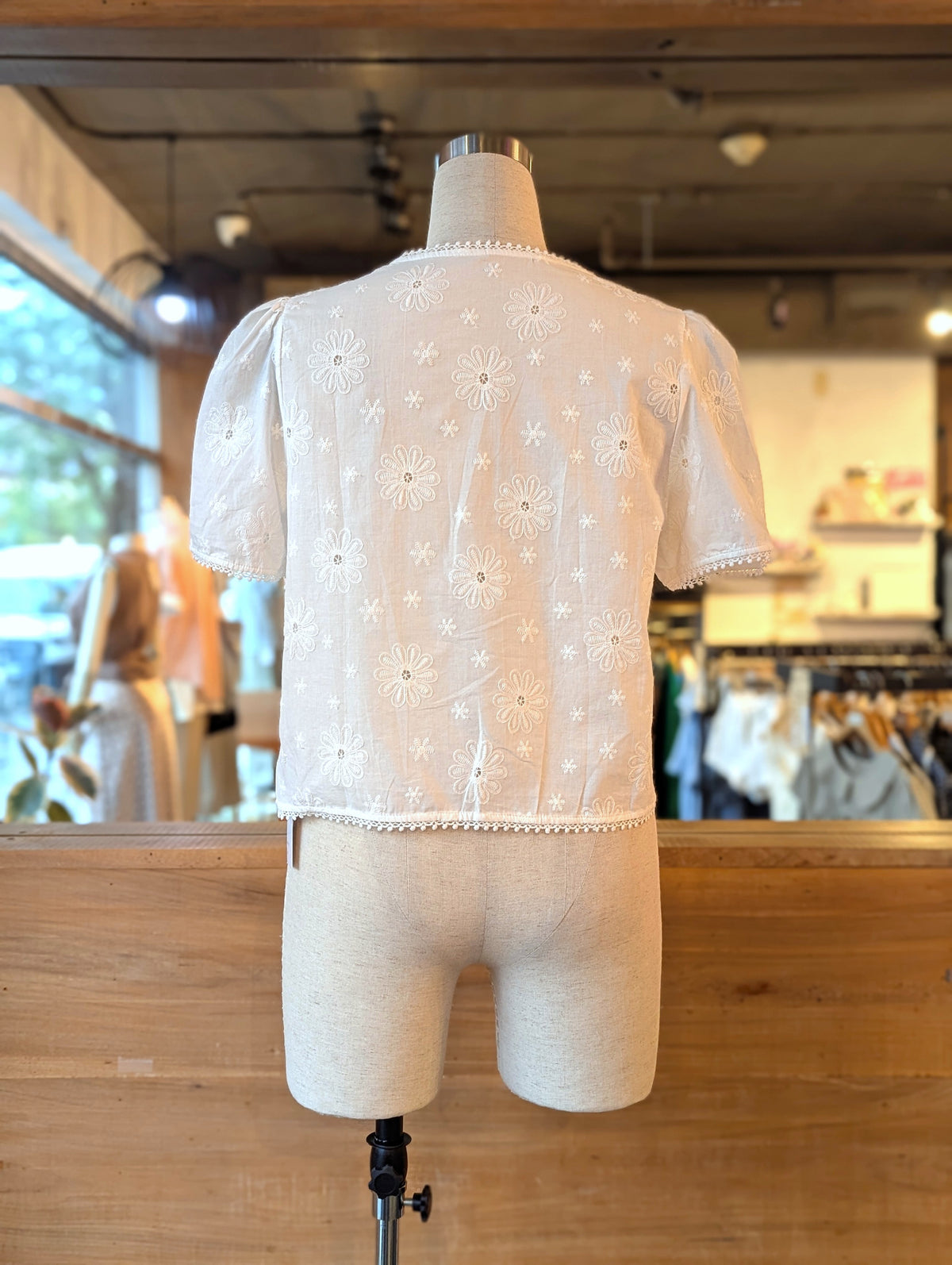 Dahlia Pearl Top