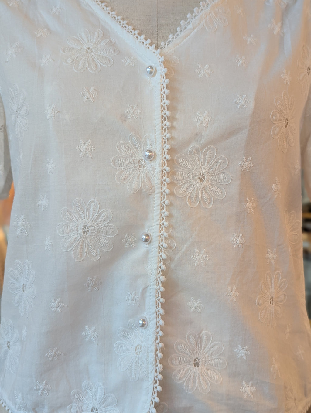 Dahlia Pearl Top