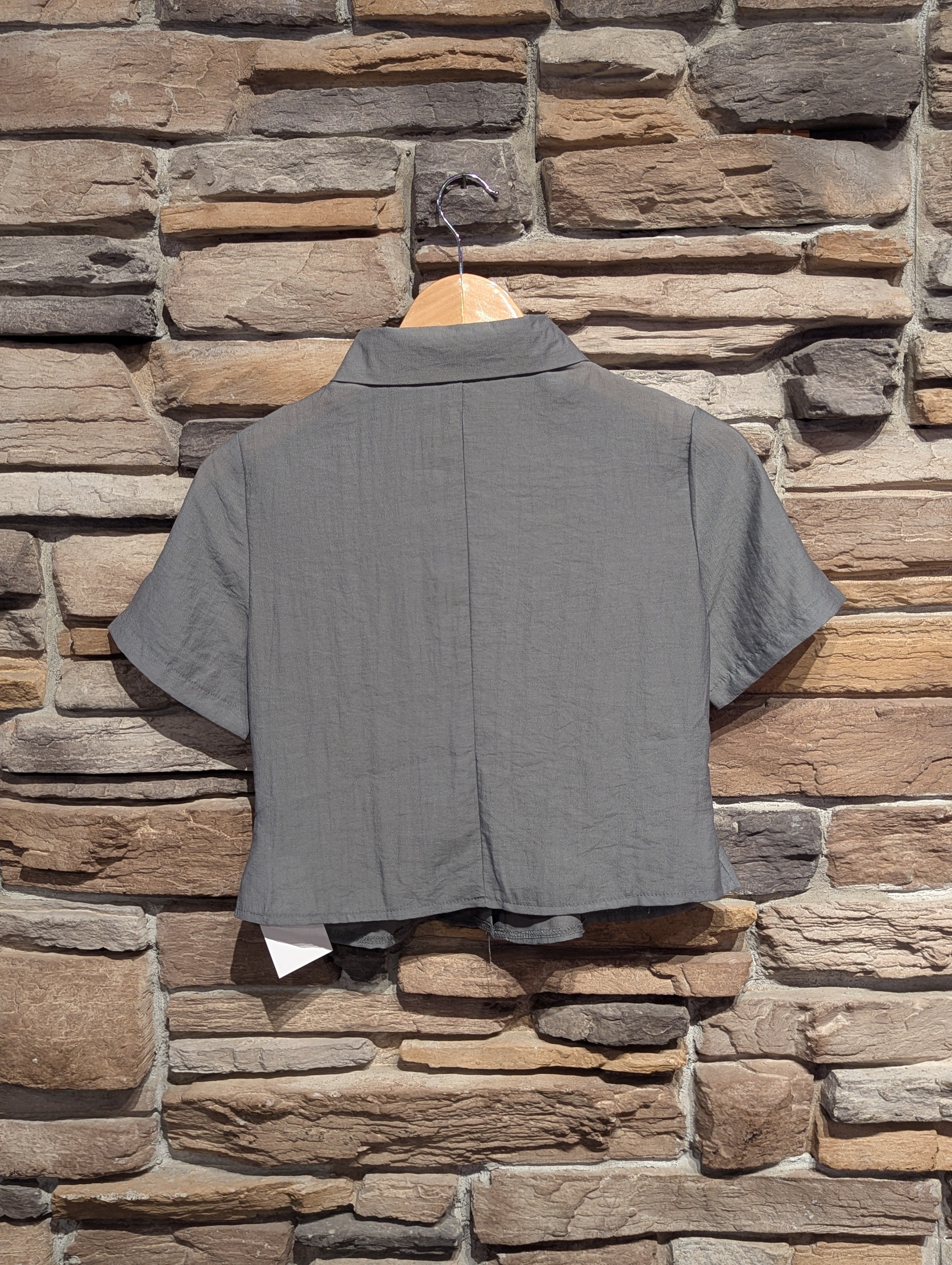 Studio Contour Button Up Top