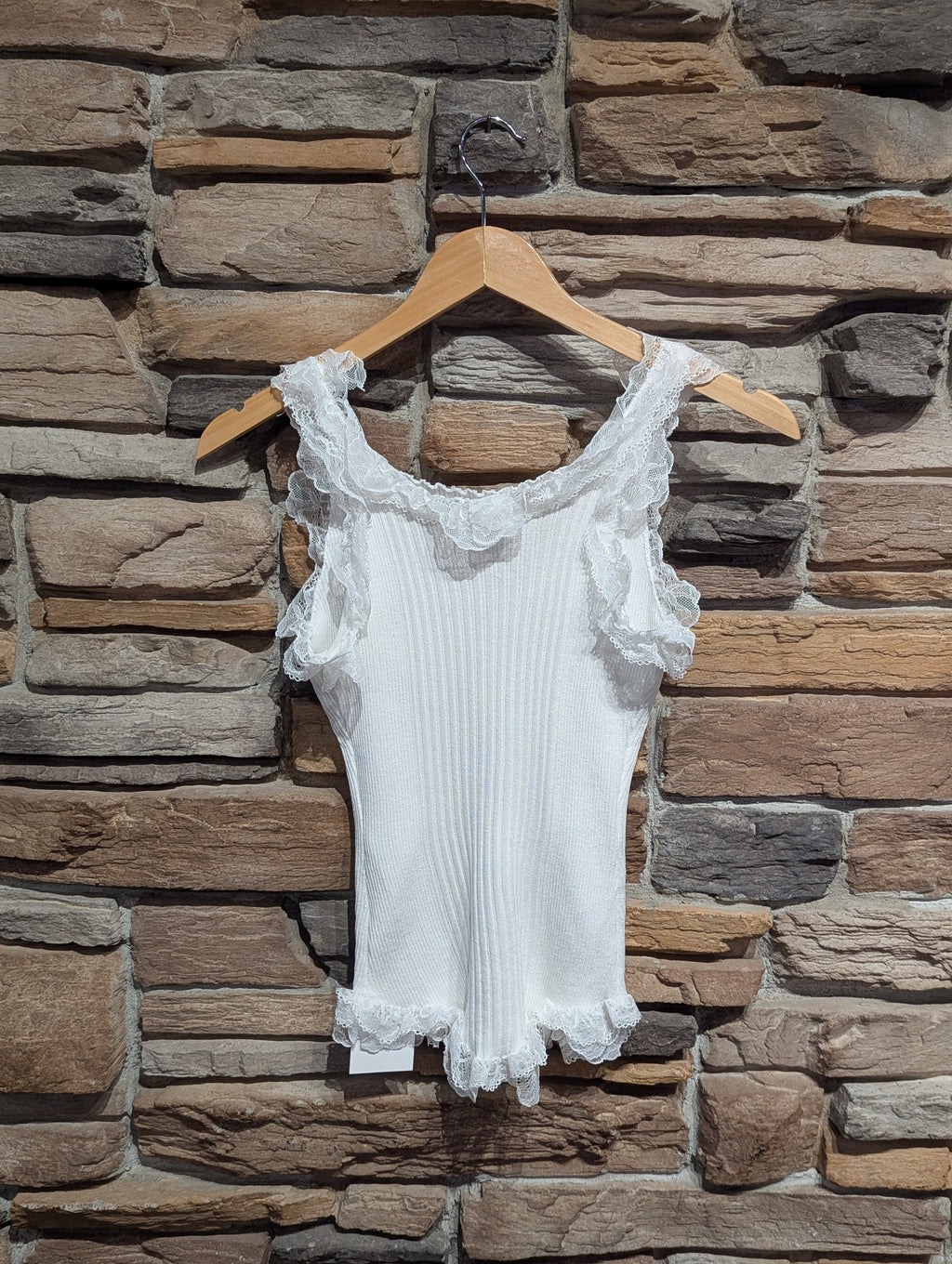 Petal Trim Tank Top