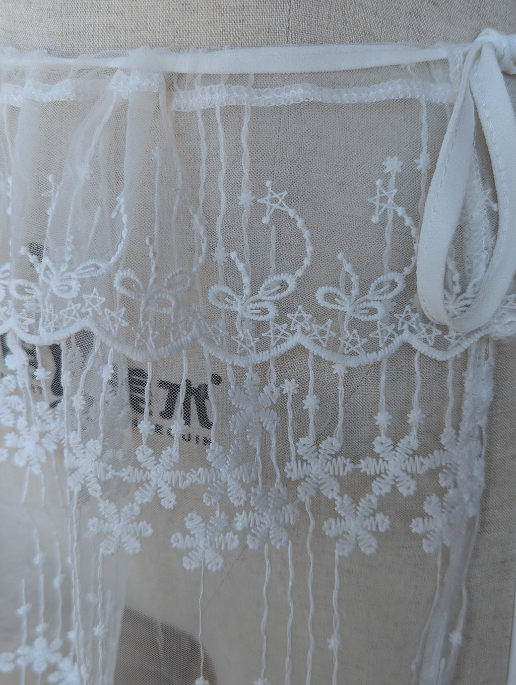 Cosmic Bloom Overlay Skirt