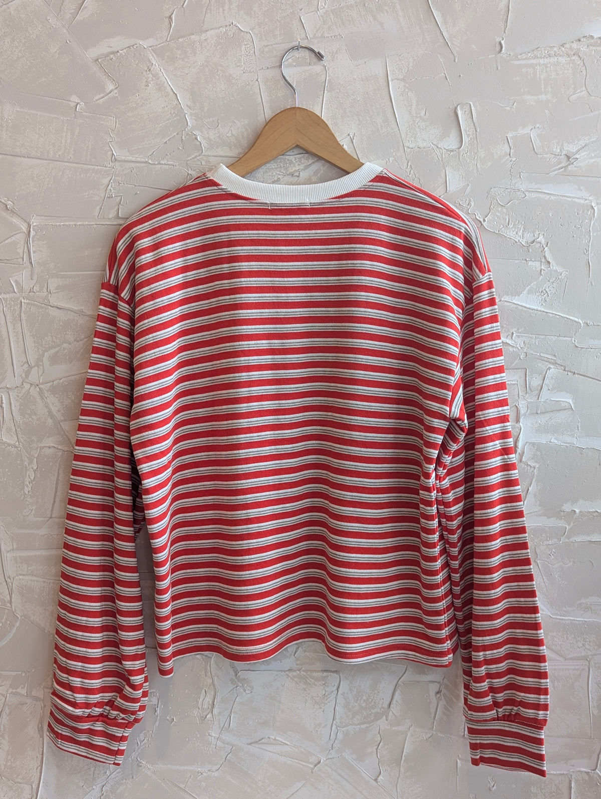 Cozy Scoop neck Weekender stripe Long sleeve