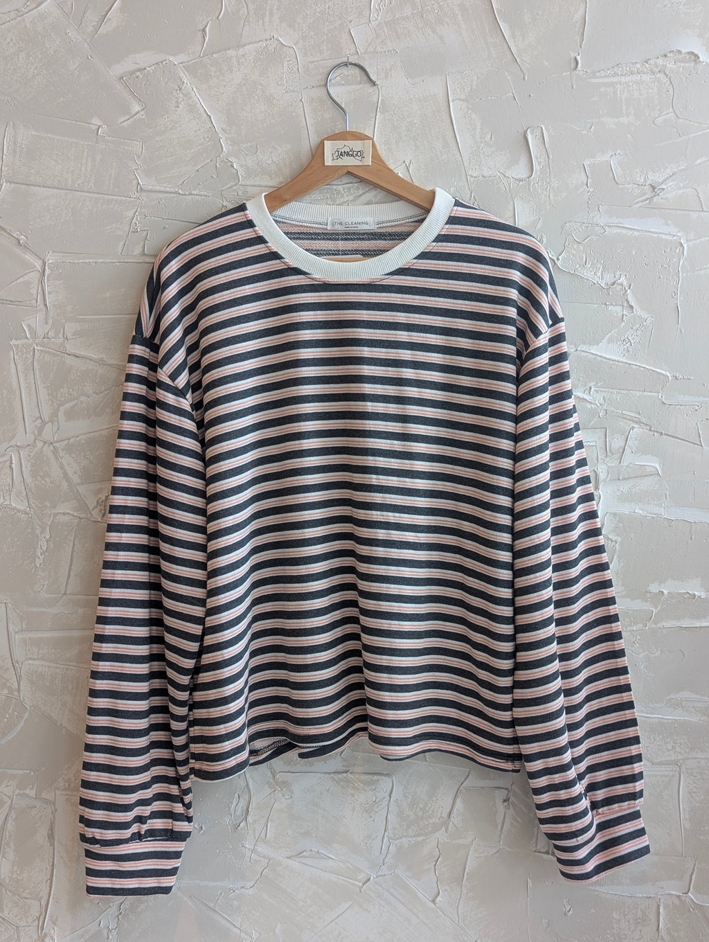 Cozy Scoop neck Weekender stripe Long sleeve