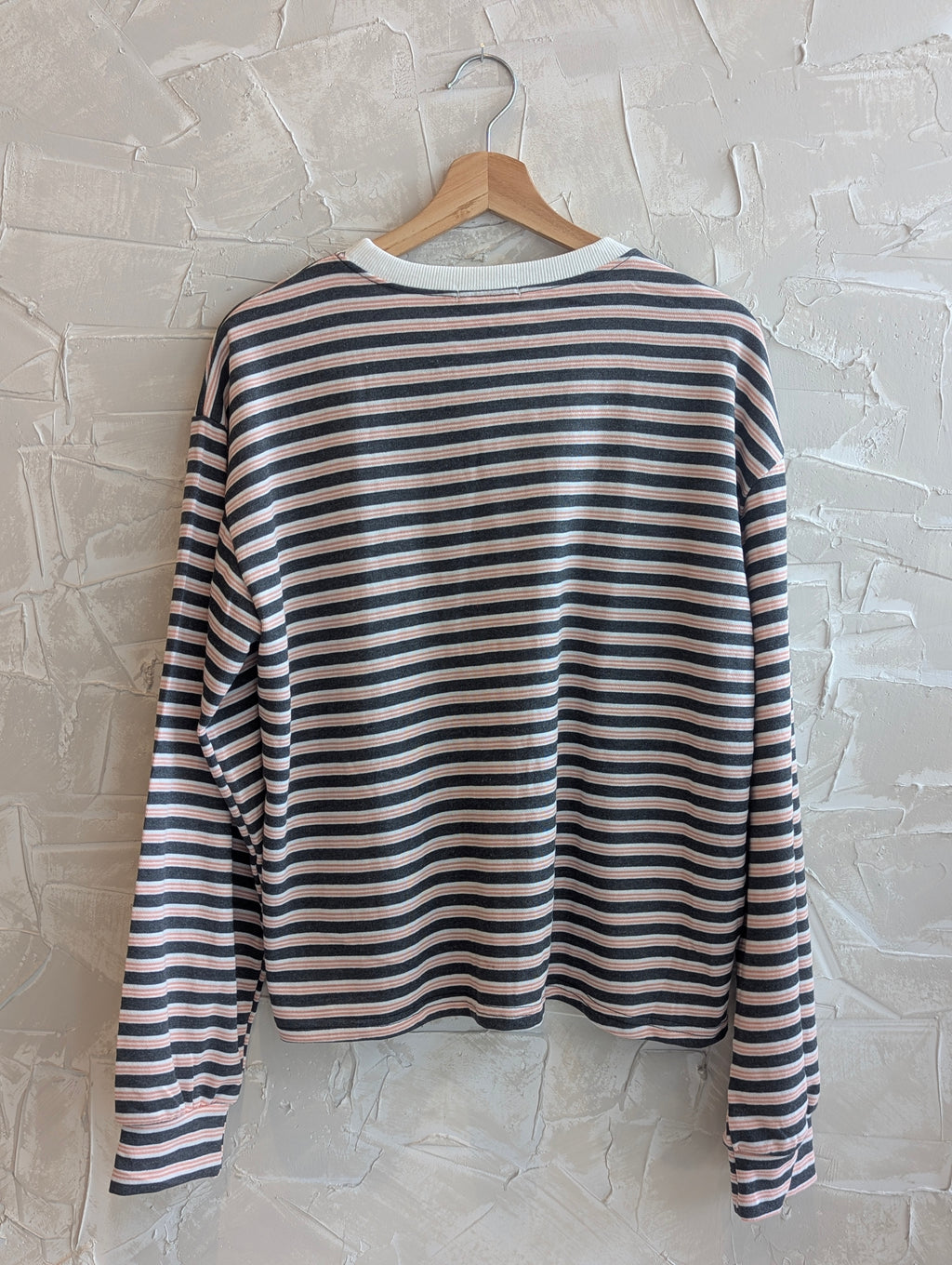 Cozy Scoop neck Weekender stripe Long sleeve