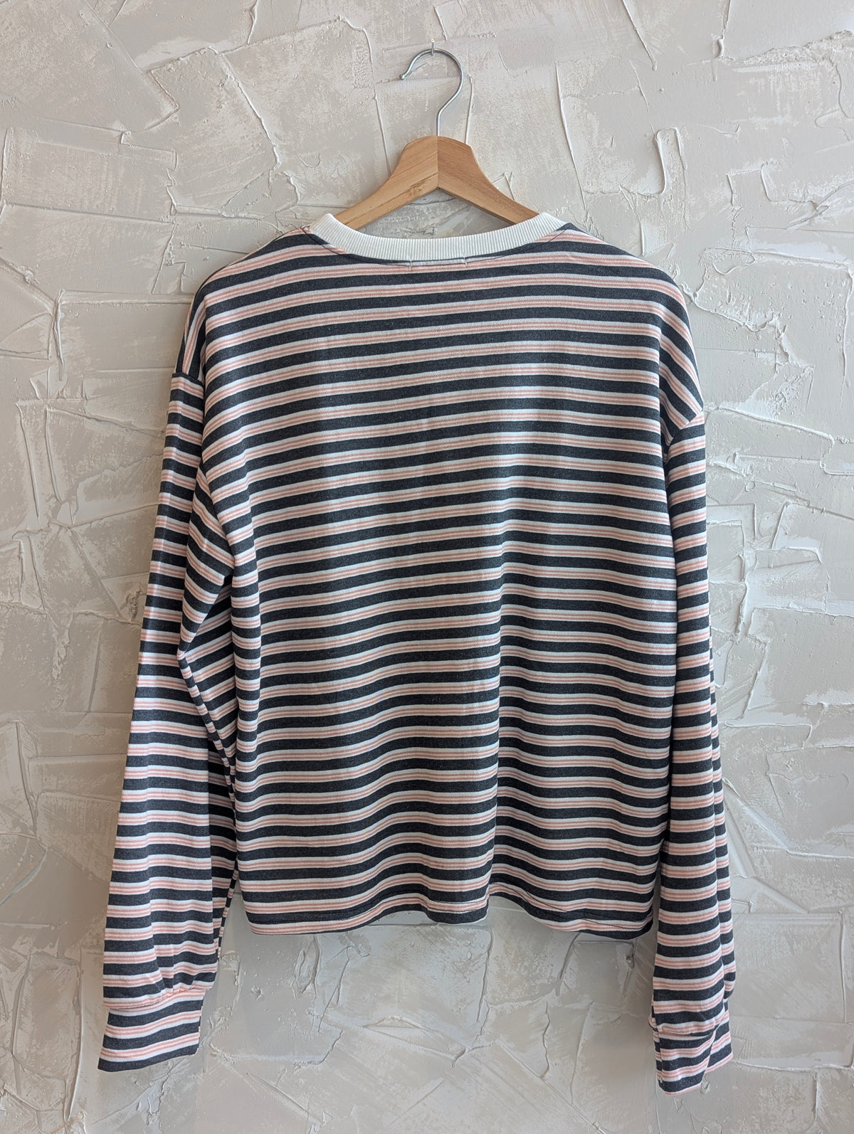 Cozy Scoop neck Weekender stripe Long sleeve