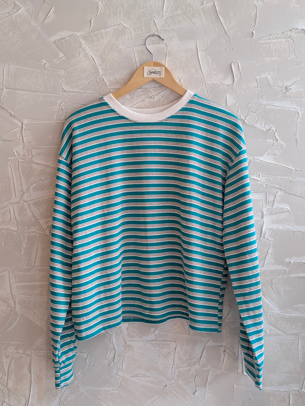 Cozy Scoop neck Weekender stripe Long sleeve