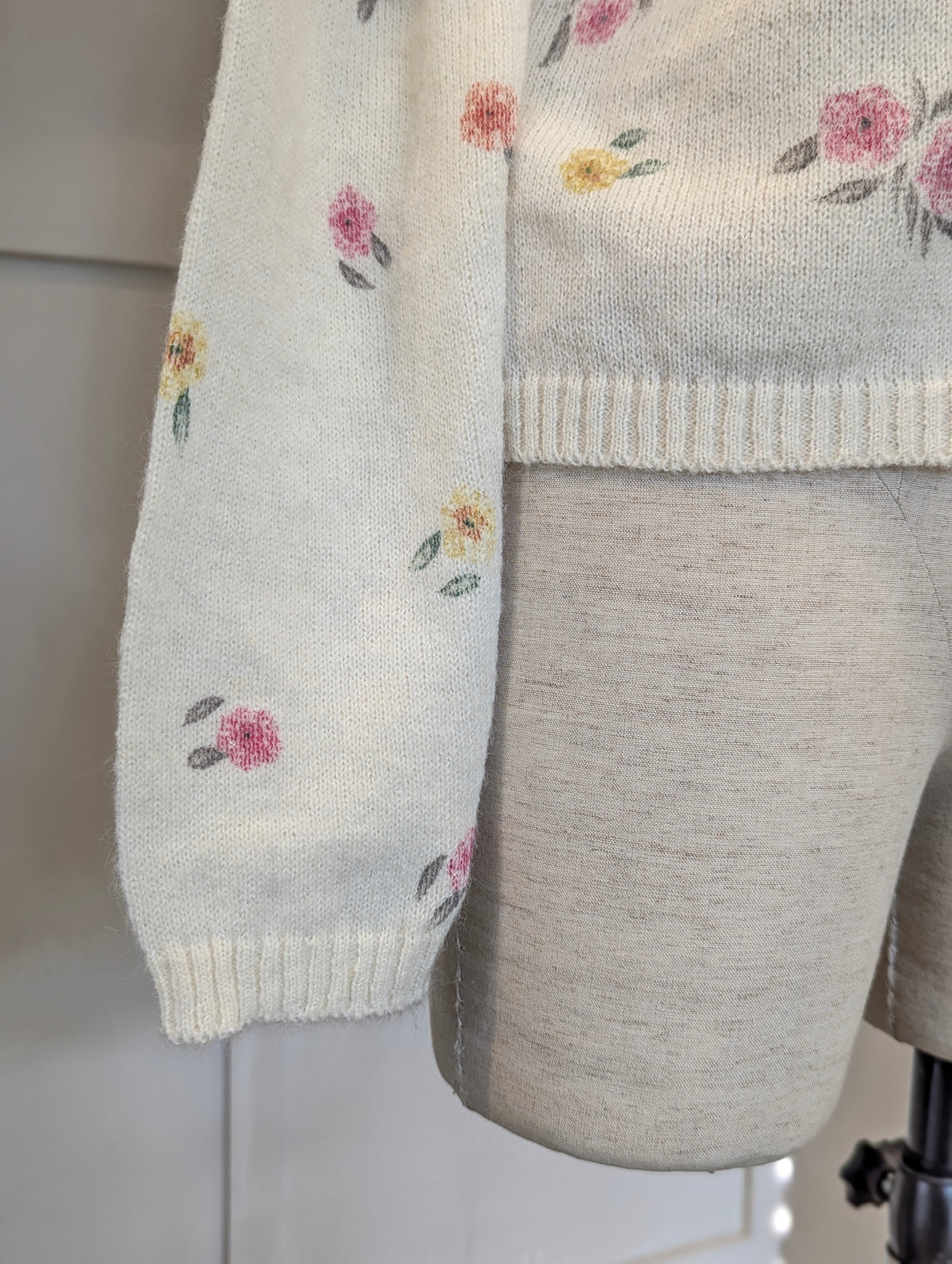 Faded Floral Cardigan