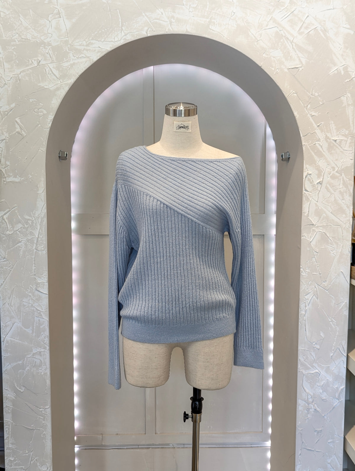 Knit Between the Lines Slouch Sweater