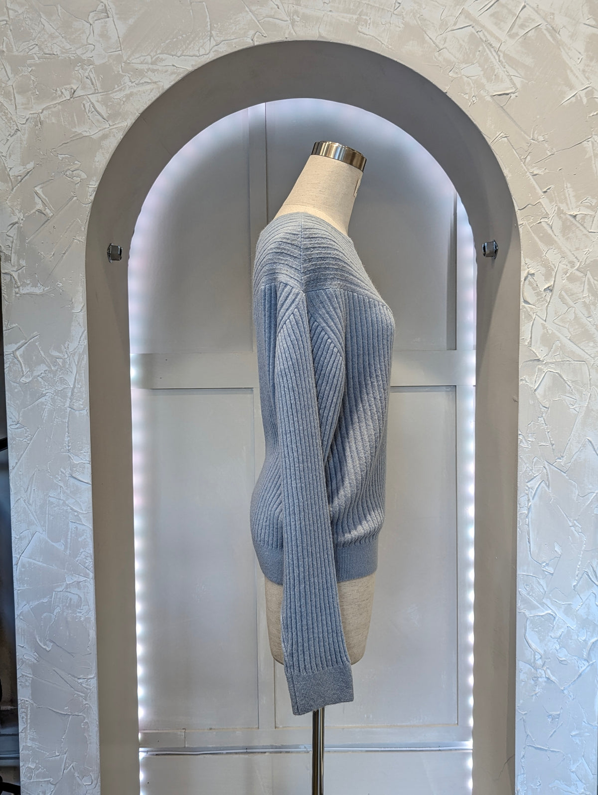 Knit Between the Lines Slouch Sweater
