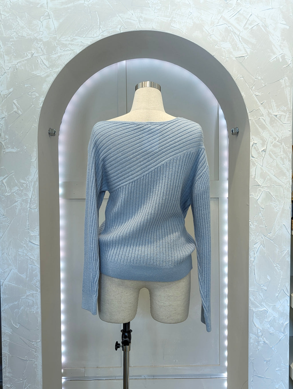 Knit Between the Lines Slouch Sweater