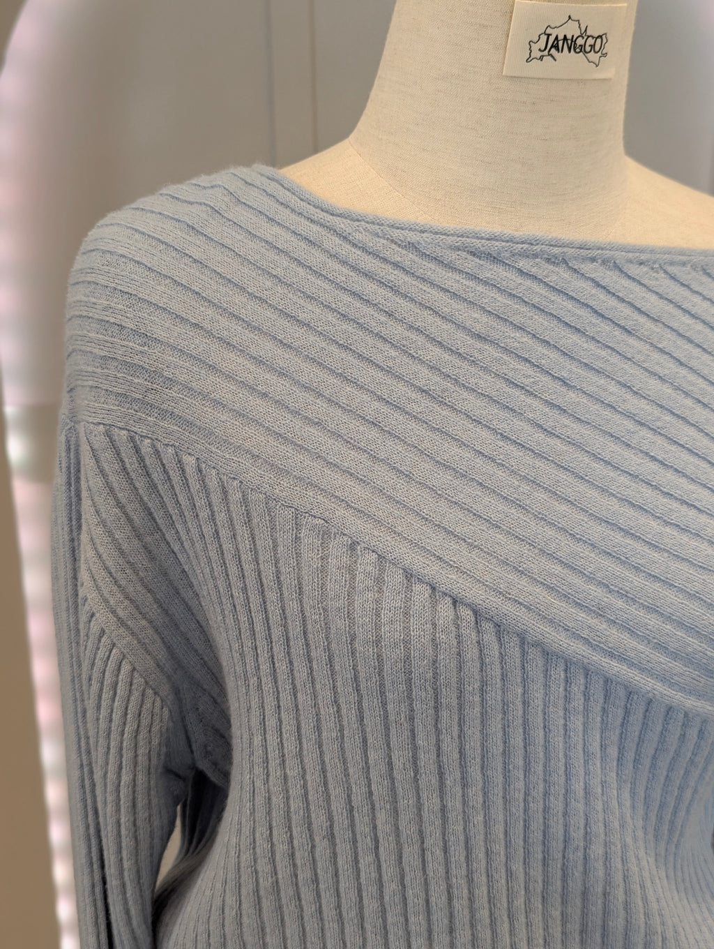 Knit Between the Lines Slouch Sweater