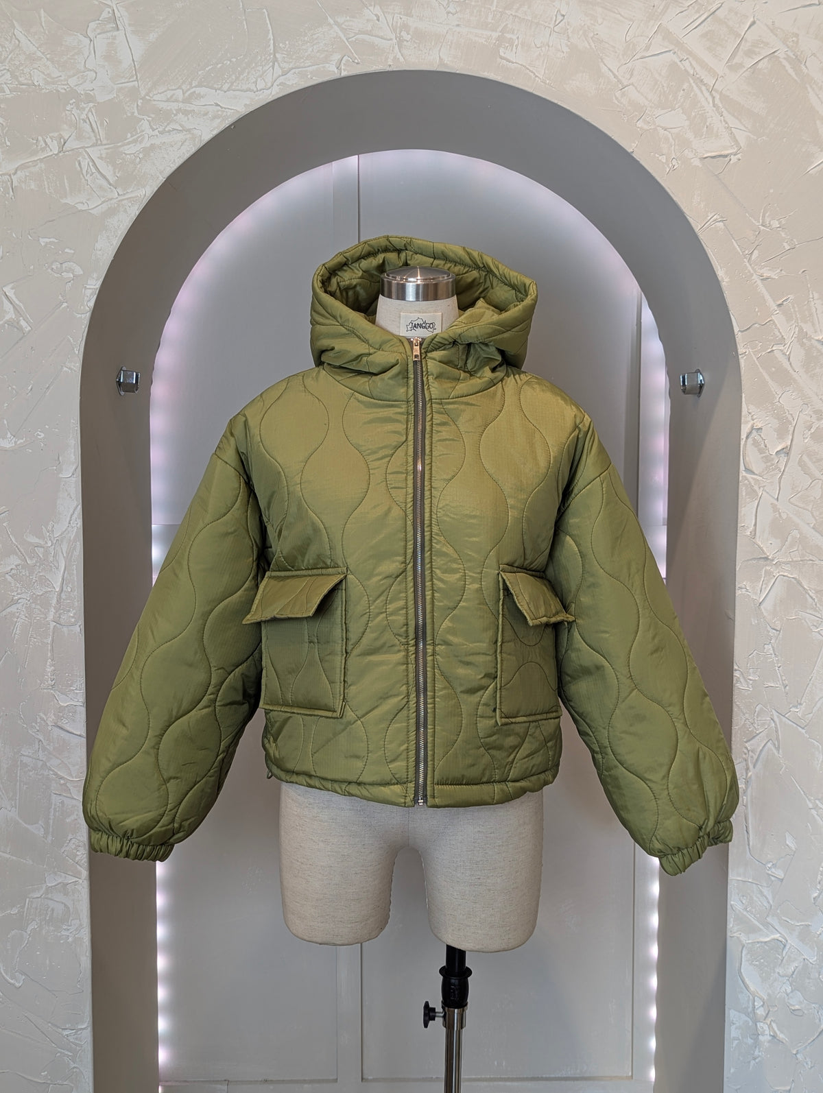 Puff around & find out hooded Jacket