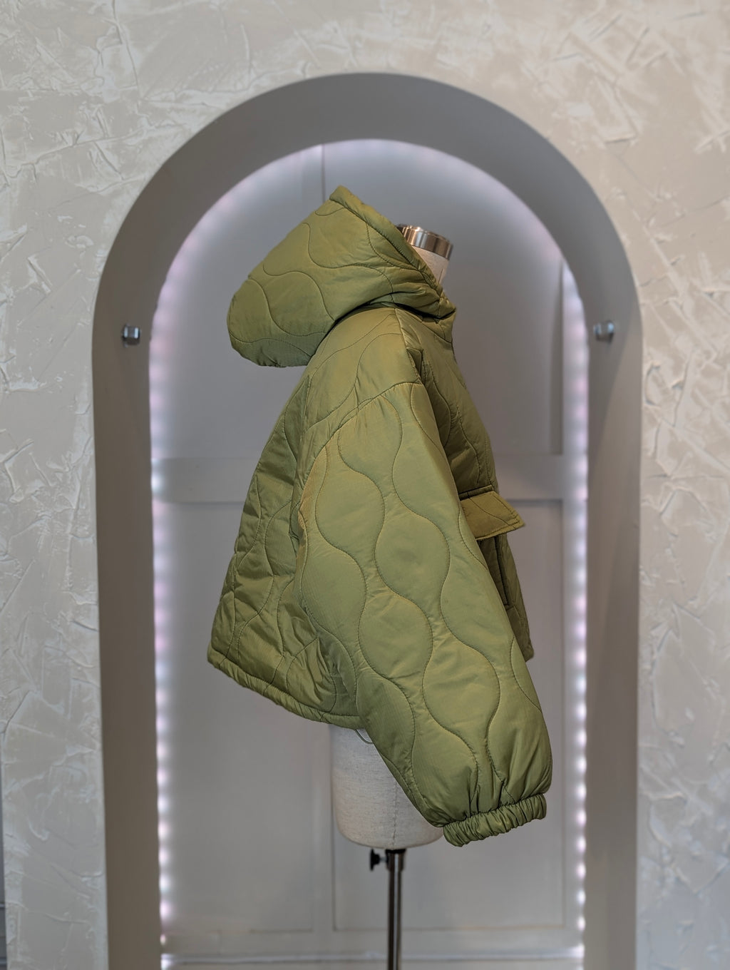 Puff around & find out hooded Jacket