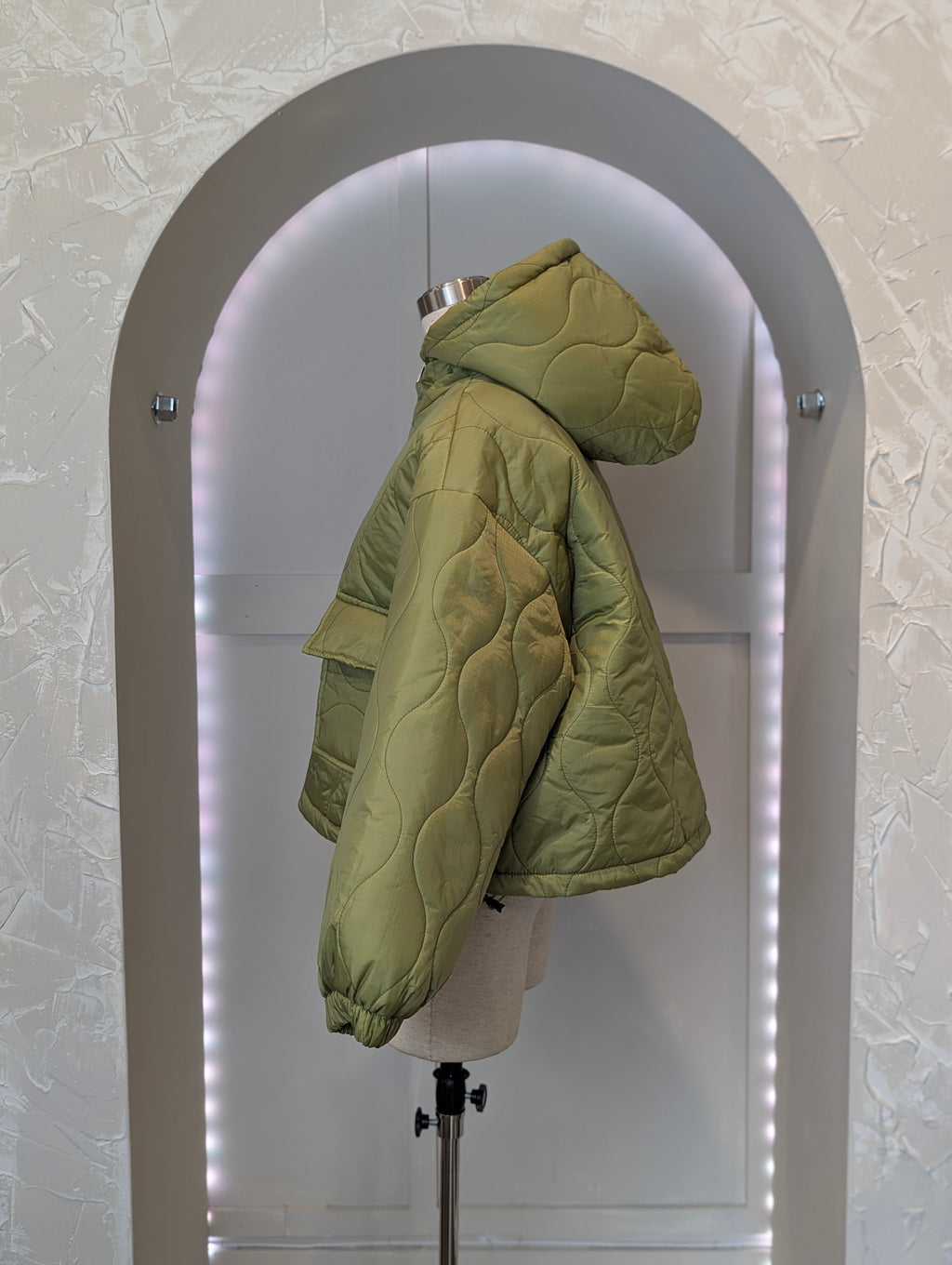 Puff around & find out hooded Jacket
