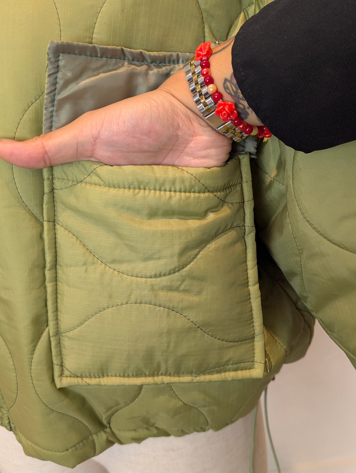 Puff around & find out hooded Jacket
