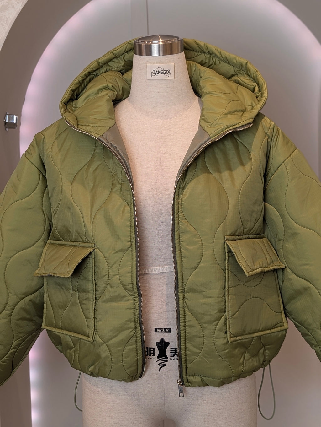 Puff around & find out hooded Jacket