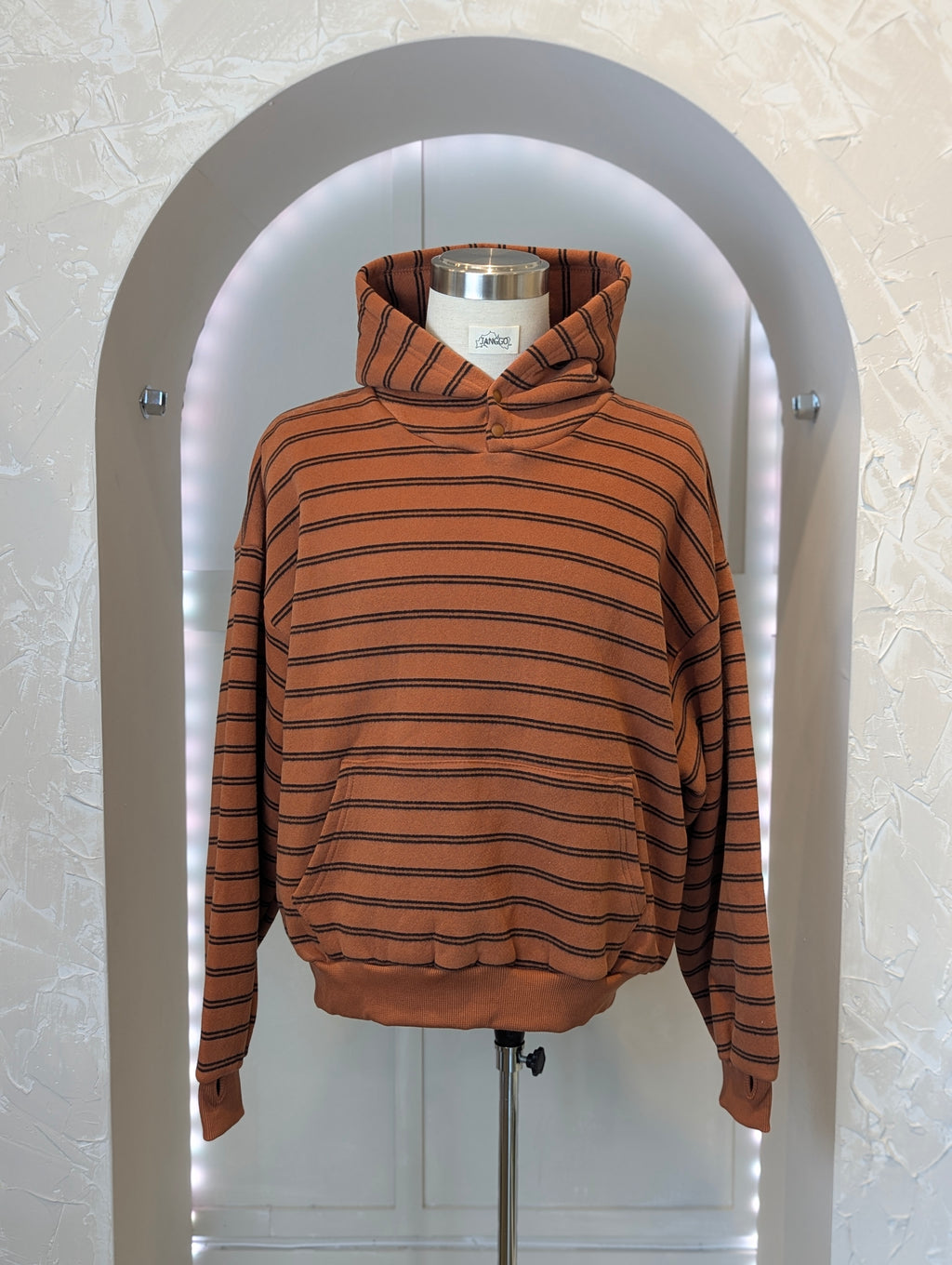 Parker striped Hoodie