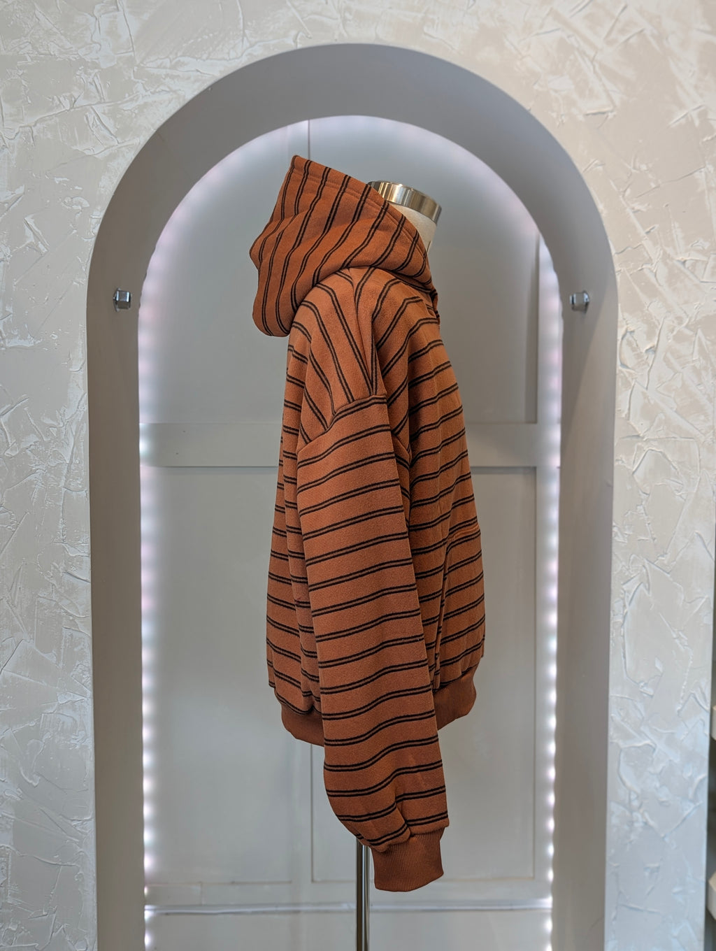 Parker striped Hoodie