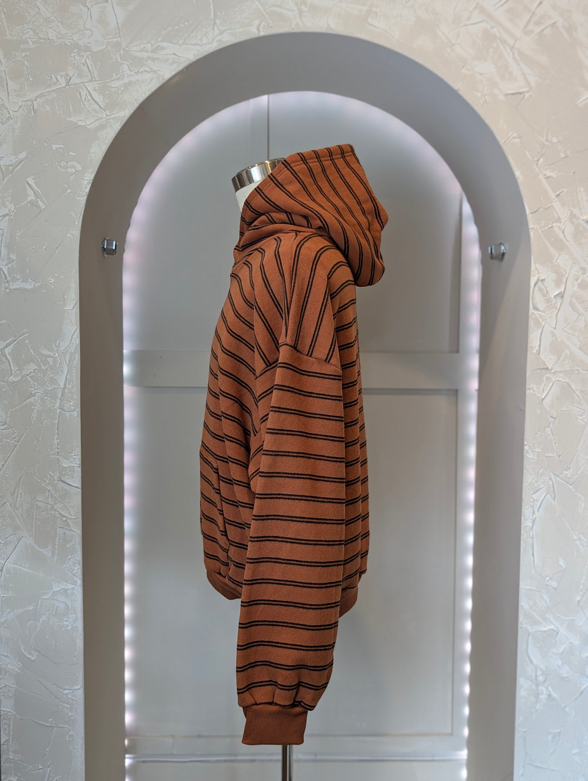 Parker striped Hoodie
