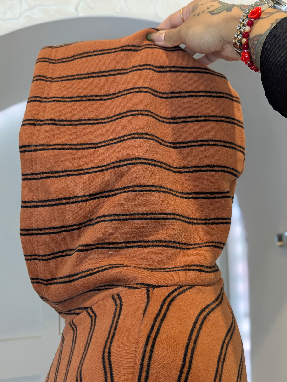 Parker striped Hoodie