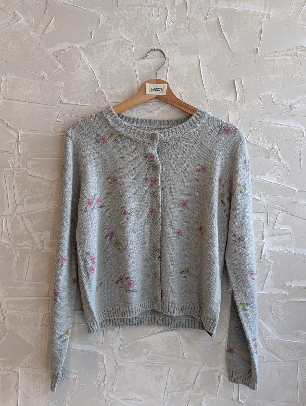 Faded Floral Cardigan