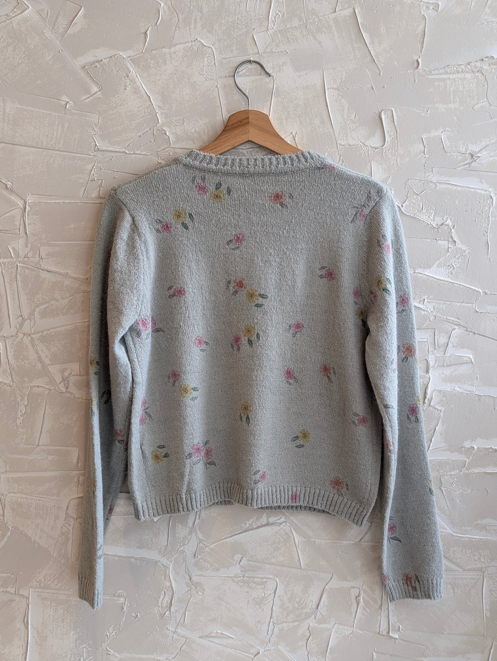 Faded Floral Cardigan