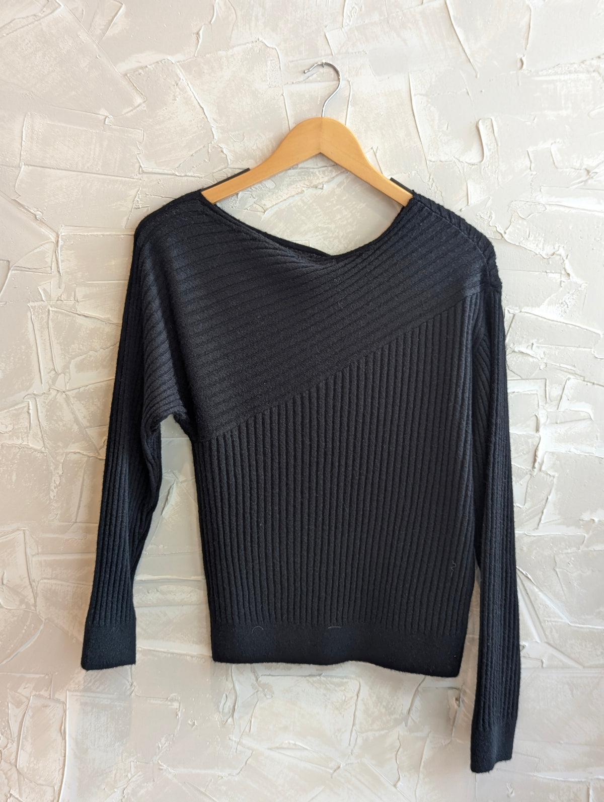 Knit Between the Lines Slouch Sweater