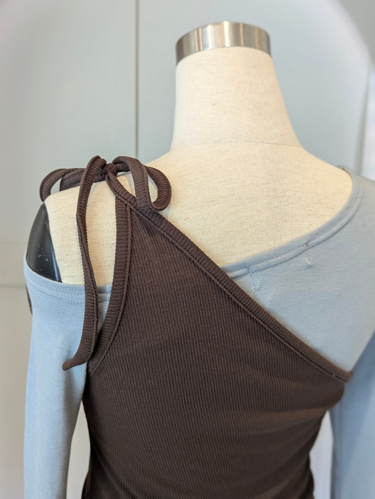 Double take layered long sleeve