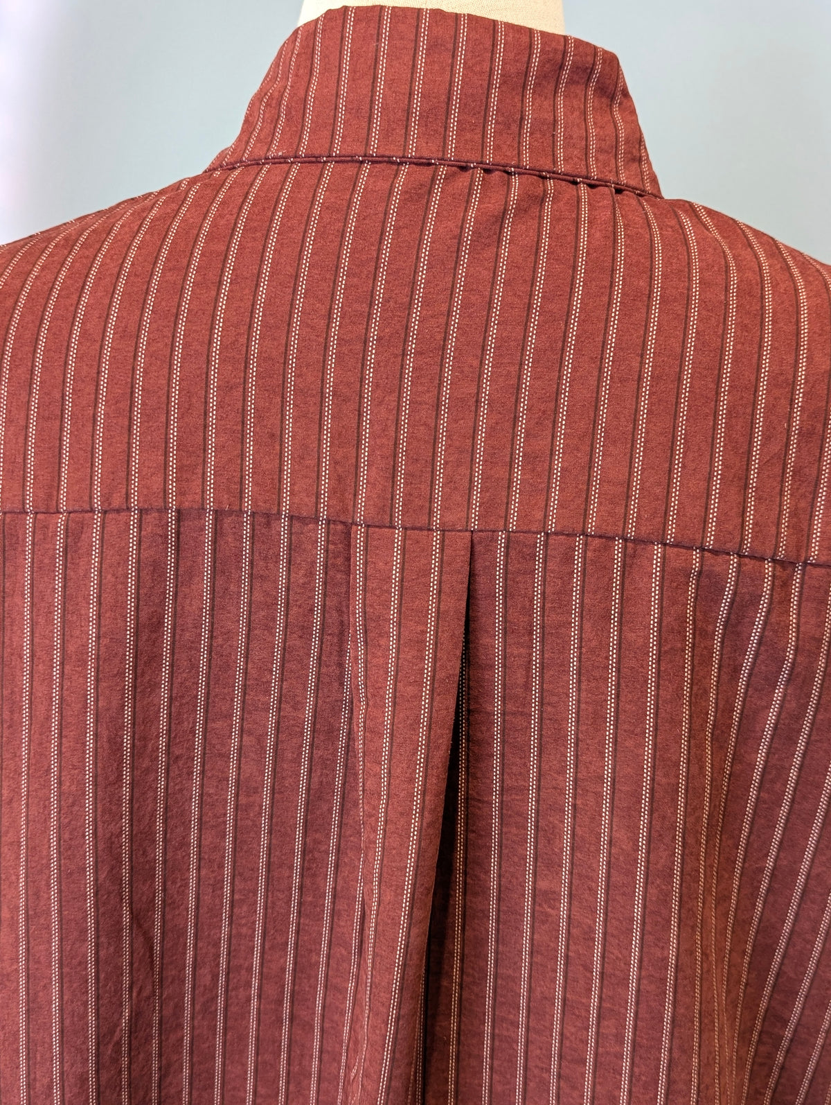 Velvet Feel stripe Button up